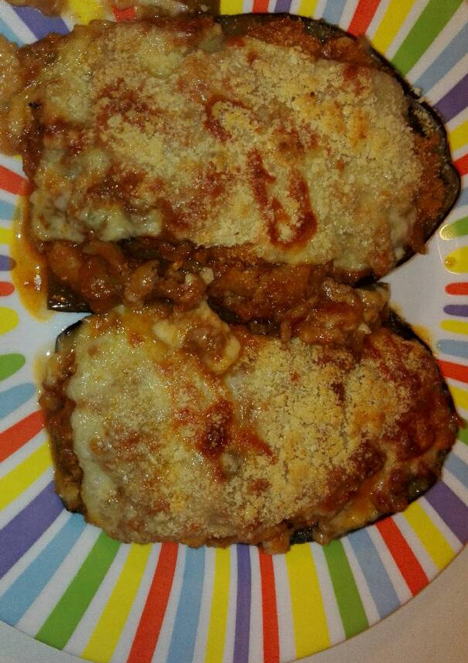 Una foto de Berenjenas rellenas