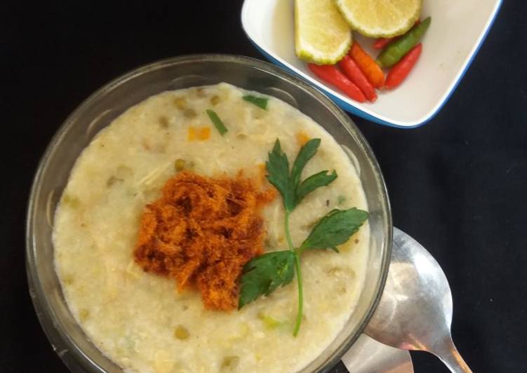 Bubur sop kacang ijo