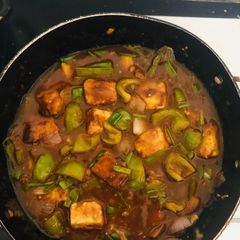 A picture of Chilli Paneer.
