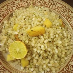A picture of Sabudana khichdi.