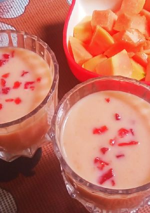 A picture of Papaya Shake.