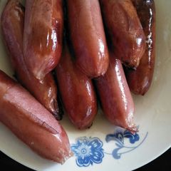 A picture of Fried smokies.
