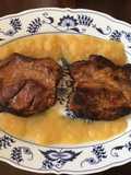 California Farm Griddled Barbecued Pork Steaks