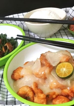Foto resep Ayam Saus Jeruk