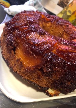 Una foto de Torta de manzana 🍎🥰
