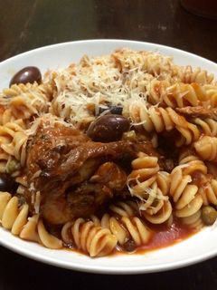 Una foto de Minestrones en Salsa de Gallina Criolla