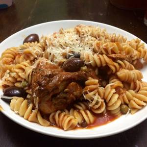 Minestrones en  Salsa de Gallina Criolla