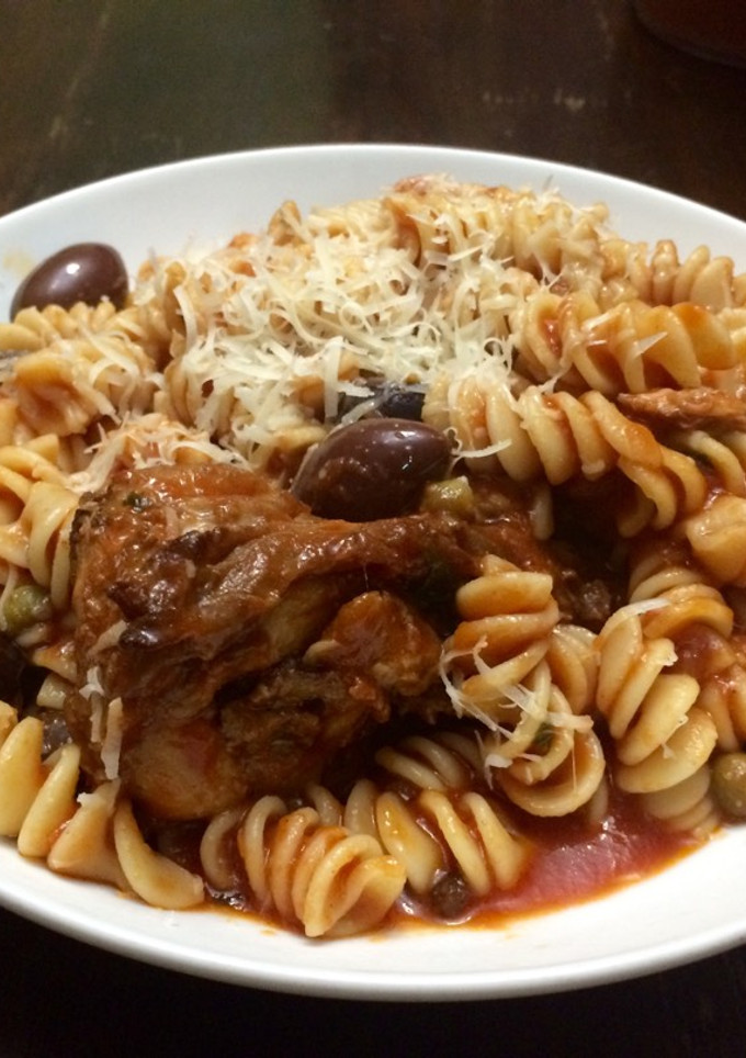 Una foto de Minestrones en Salsa de Gallina Criolla
