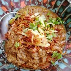 A picture of Handi qeema.