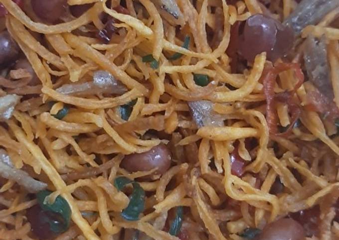 Ini dia! Bagaimana cara memasak Serundeng ubi khas padang dijamin sedap