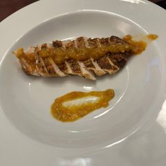 A picture of Spicy Mango Sauce (for fish or chicken).