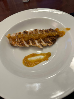 A picture of Spicy Mango Sauce (for fish or chicken).