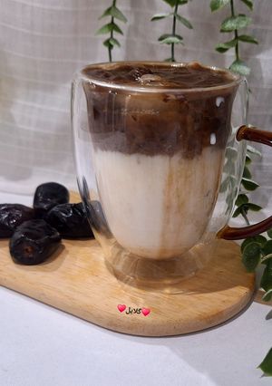 عکسی از دستور آیس کافی خرما😋