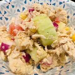 2 - Step Summer Chicken 🐔Salad A picture of 2 - Step Summer Chicken 🐔Salad.