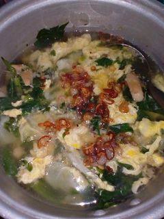 Foto resep Sayur sop kulit ayam ala anak kos