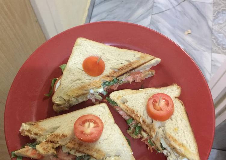 Recipe of Favorite Veggies sandwich