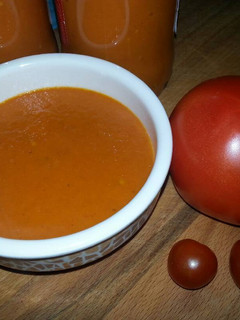 Una foto de Salsa de tomate casera (tomate frito)
