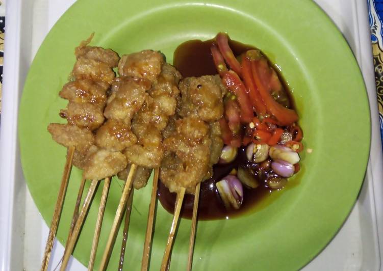 makanan Sate gelondong cinta😍😍 Anti Gagal