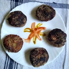 A picture of Rajma cutlet.
