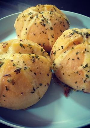 Foto resep Korean Garlic Cheese Bread