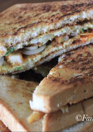 Foto resep Sandwich Telur & Nugget Ayam