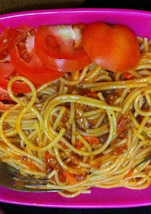 Foto resep Spaghetti pedas