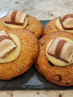 Una foto de Galletas Kinder rellenas