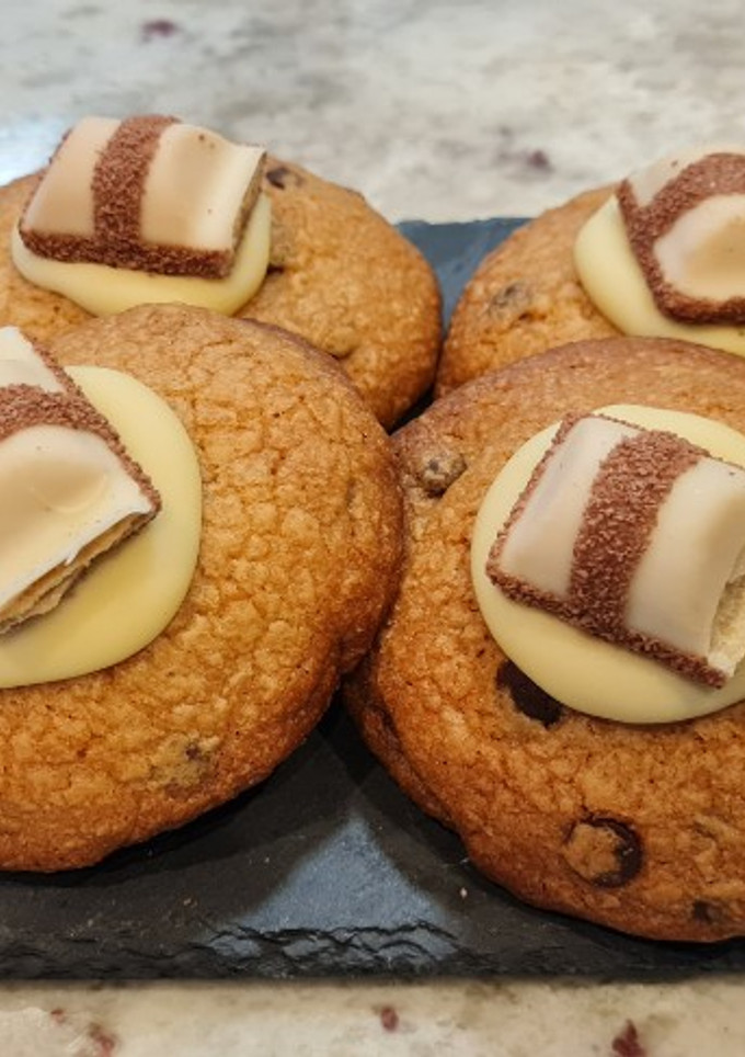 Una foto de Galletas Kinder rellenas
