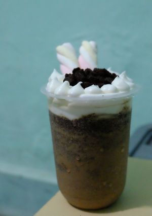 Foto resep Vanilla Late Choco oreo Frappe