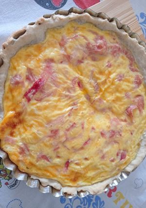 Una foto de Quiche lorraine