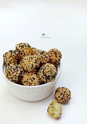 Foto resep Telo goreng wijen