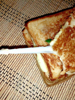 A picture of Cheesy bread toast.