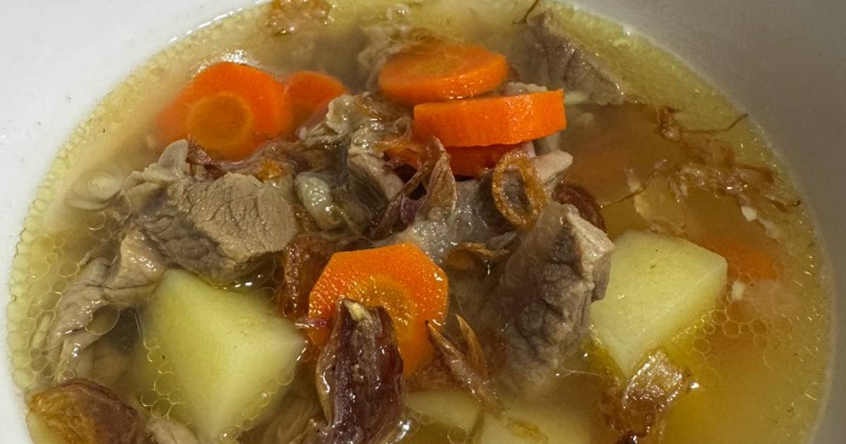 Resep Sop Daging Dijamin Nikmat dan Mudah