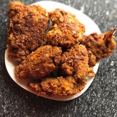 A picture of KFC chicken.