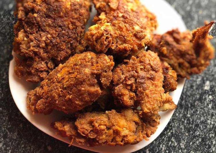 Steps to Make Homemade KFC chicken