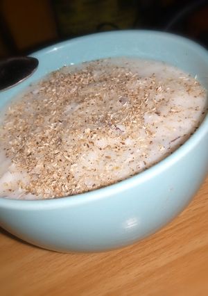 A picture of Coconut pudding.