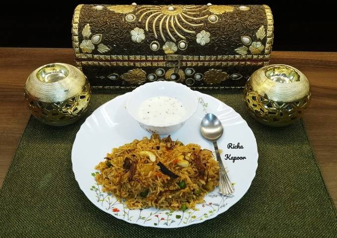 Shahi Veg Biryani Recipe By Cook With Richa Kapoor