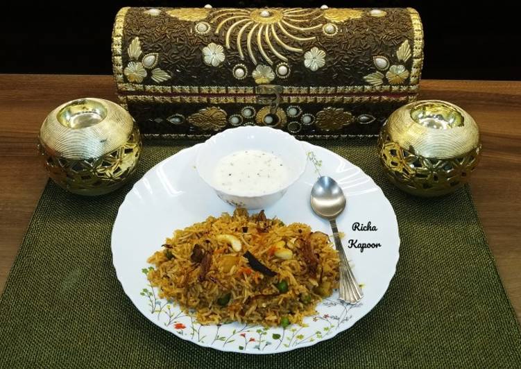 Recipe of Speedy Shahi Veg Biryani