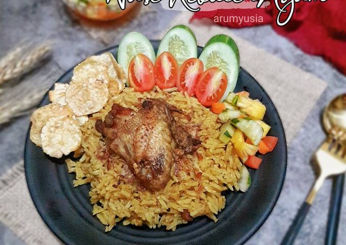Resep Nasi Kebuli Ayam (Resep Asli Arab)