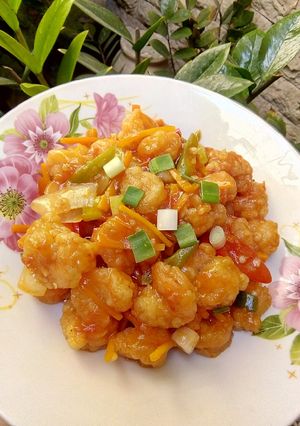 Foto resep Udang Saos Tomat