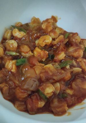 Foto resep Udang Asam Manis