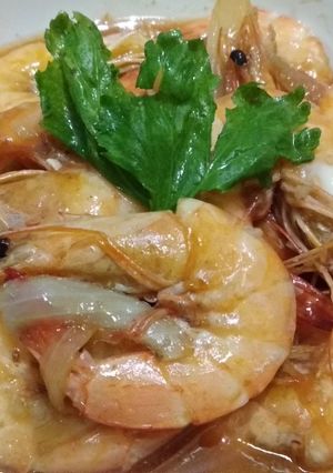 Foto resep Udang Asam Manis praktis