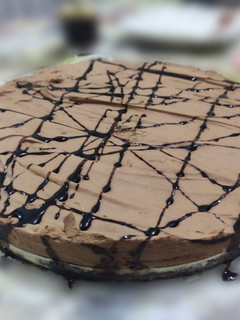 Una foto de Tarta de nata y chocolates