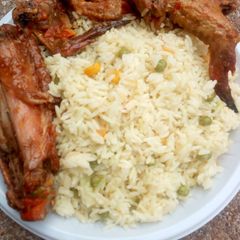 A picture of Coconut Fried Rice.