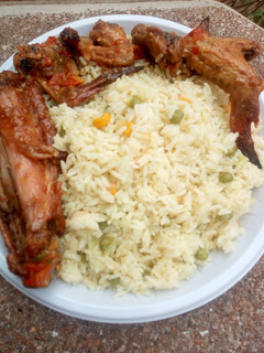 A picture of Coconut Fried Rice.