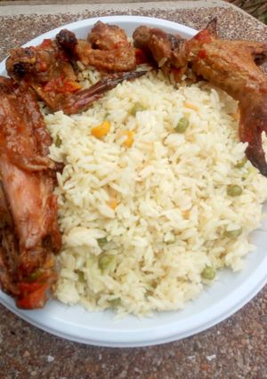 A picture of Coconut Fried Rice.