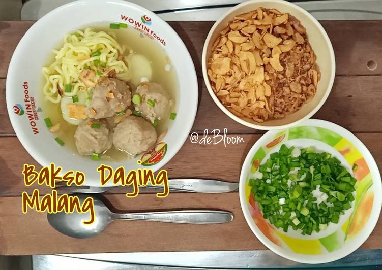 752. Bakso Daging Malang (Oskab nGalam) Super Praktis