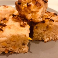 A picture of Helba(Eggless Fenugreek seeds cake).