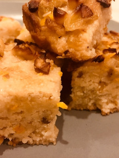 A picture of Helba(Eggless Fenugreek seeds cake).
