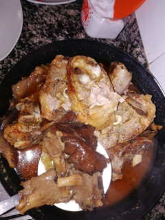 Una foto de Cordero al horno